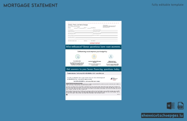 Kontoauszug der First International Bank and Trust (USA) im Word- und PDF-Format, 3 Seiten, Beispielvorschau